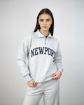 SUDADERA LAVADA CIERRE TEX