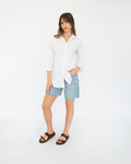 DENIM SHORT BIKER