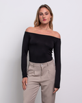 POLO TOP OFF SHOULDER