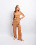 PANTALON PALAZO RIB ACANALADO