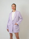 BLAZER OVERSIZE - LILA