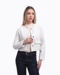 CHAQUETA CORTA TWEED