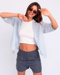 CAMISA OVER RAYAS